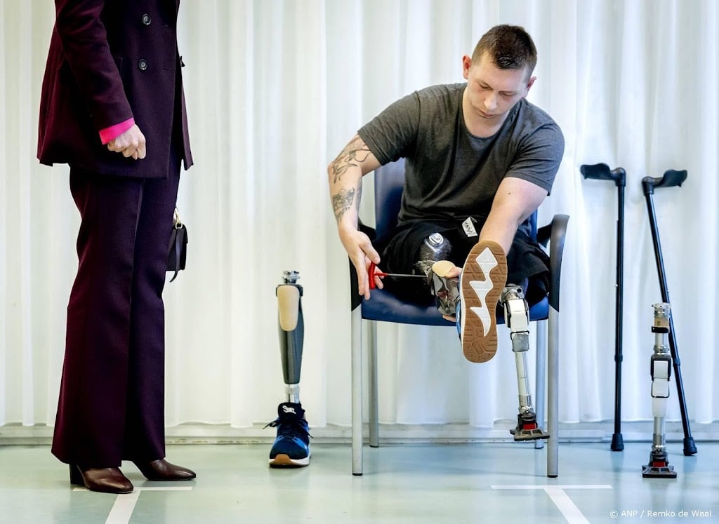 Meer dan 130 Oekraïense militairen voor behandeling in Nederland