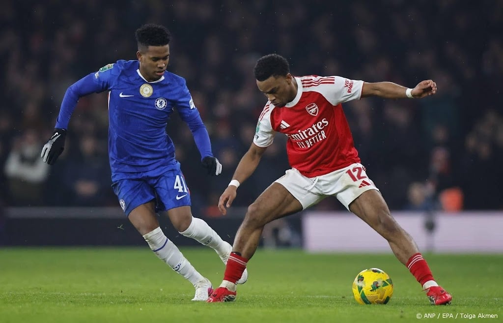 Verdediger Timber met Arsenal naar finale League Cup