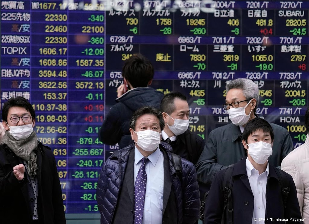 Nikkei sluit lager in hogere regio