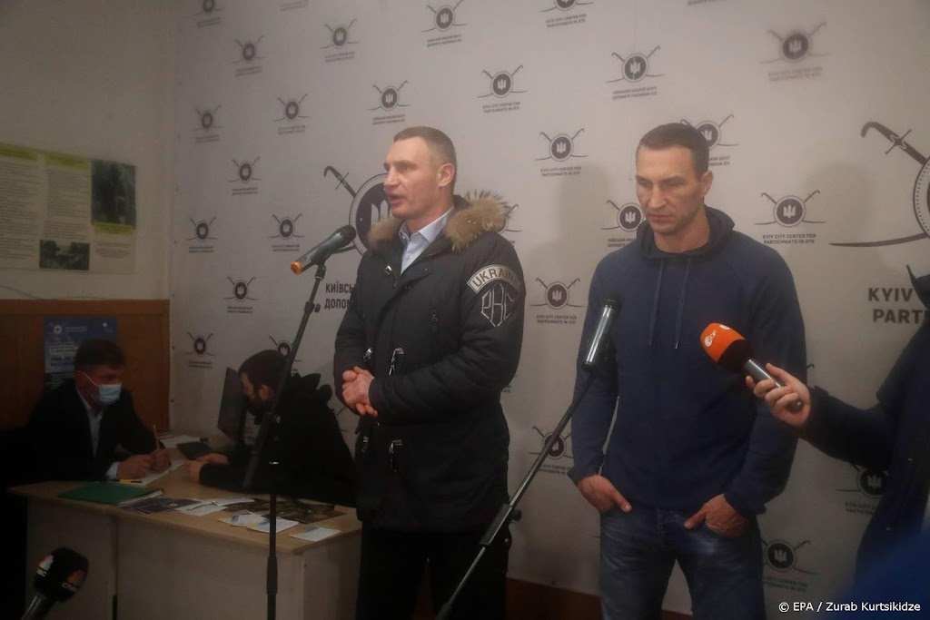 Klitsjko-broers roepen Russen op in opstand te komen tegen oorlog