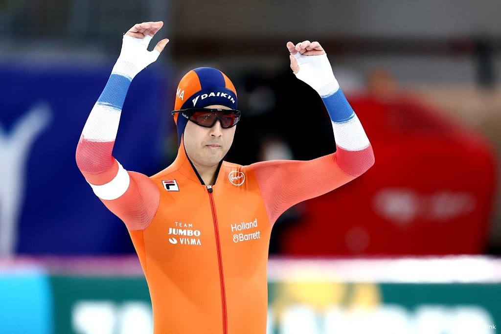 Schaatser Verbij vierde na eerste 500 meter op WK sprint, Krol 7e
