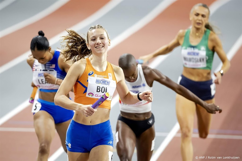Bol loodst estafettevrouwen naar finale 4x400 meter op WK indoor