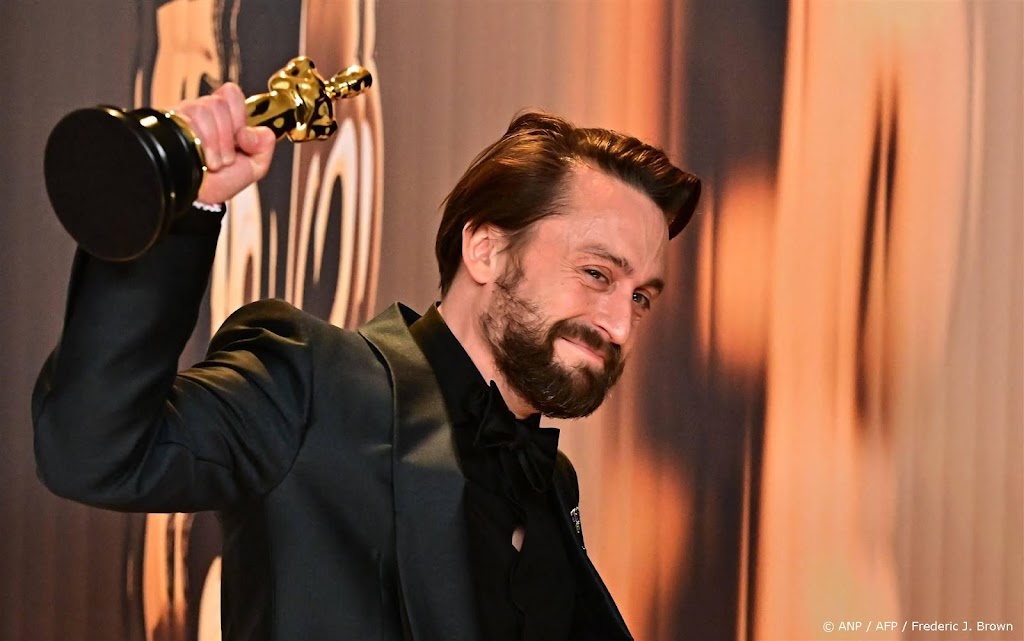 Kieran Culkin wint Oscar voor beste mannelijke bijrol