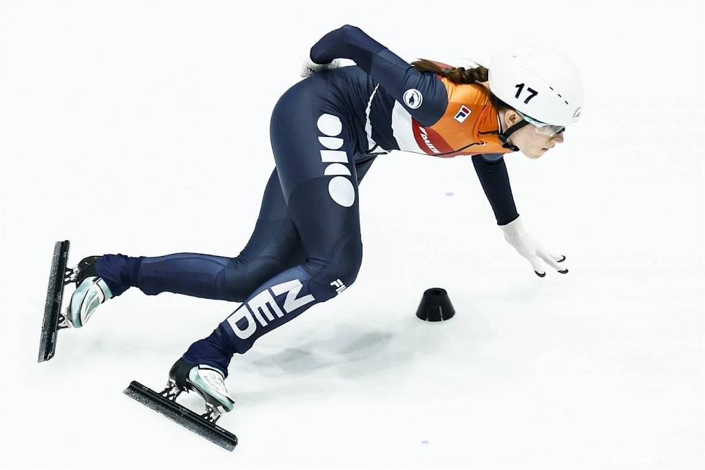 Shorttrackster Poutsma geselecteerd voor WK in Beijing