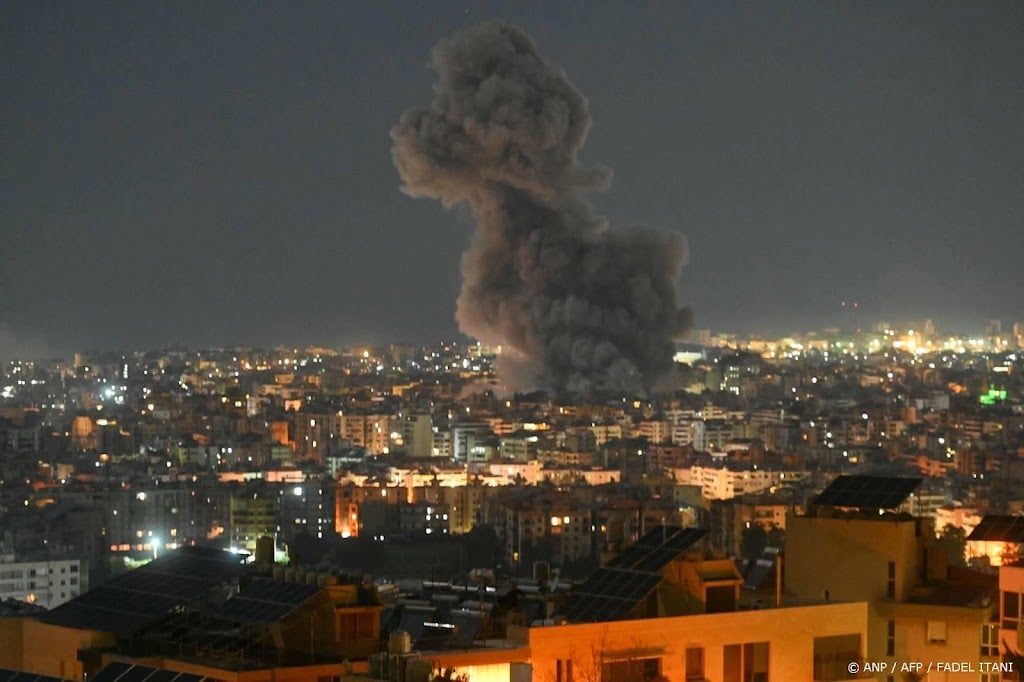 Israël voert opnieuw aanvallen uit op Beiroet