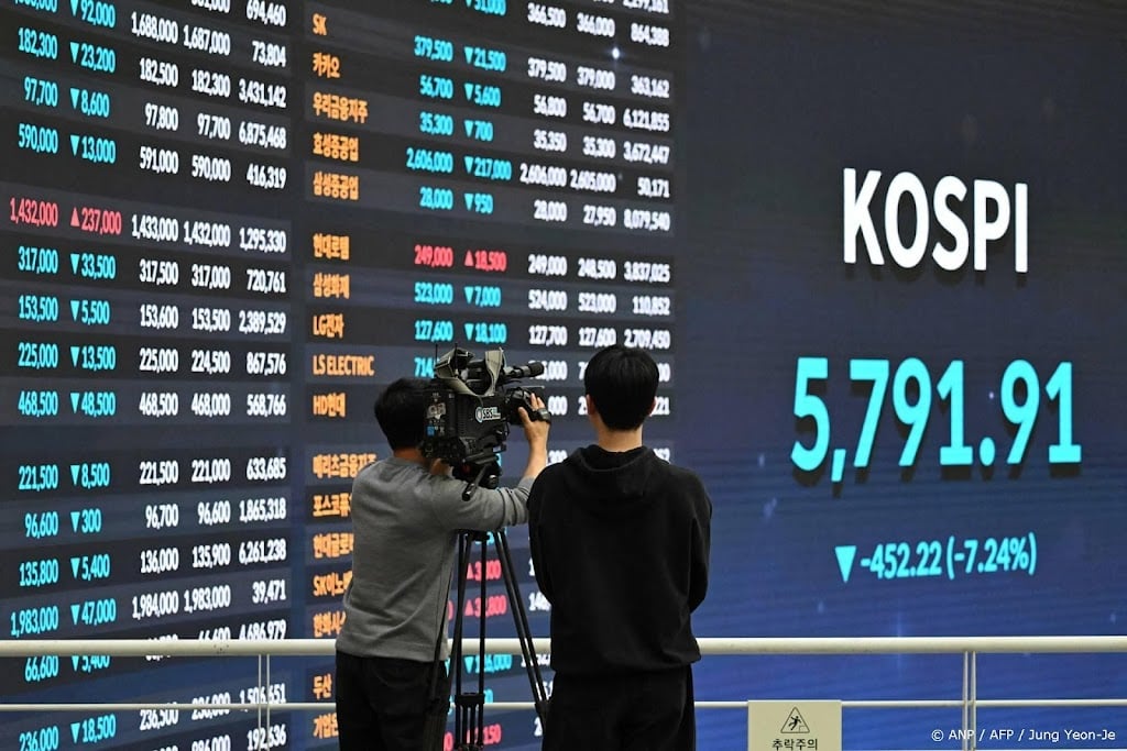 Beurzen Japan en Zuid-Korea hard omlaag door onrust Midden-Oosten