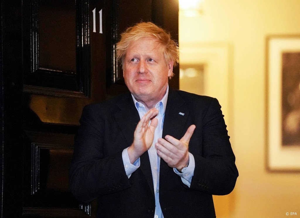 Britse premier Johnson is nog ziek en blijft in isolatie