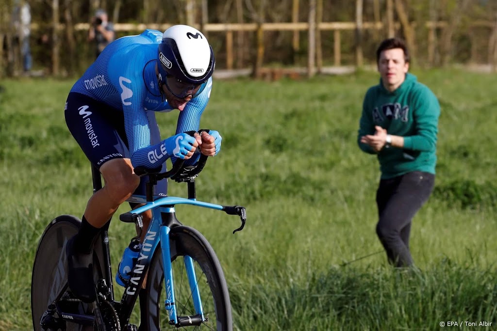 Wielrenner Valverde boekt in GP Indurain eerste zege in 1,5 jaar