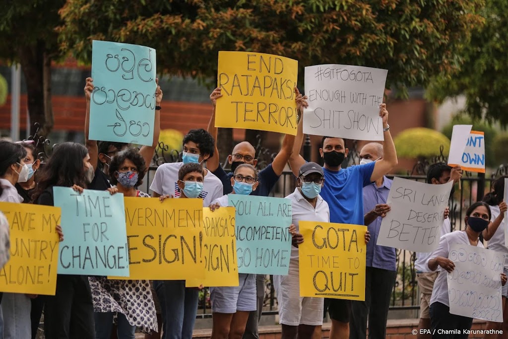 Betogingen in Sri Lanka ondanks lockdown