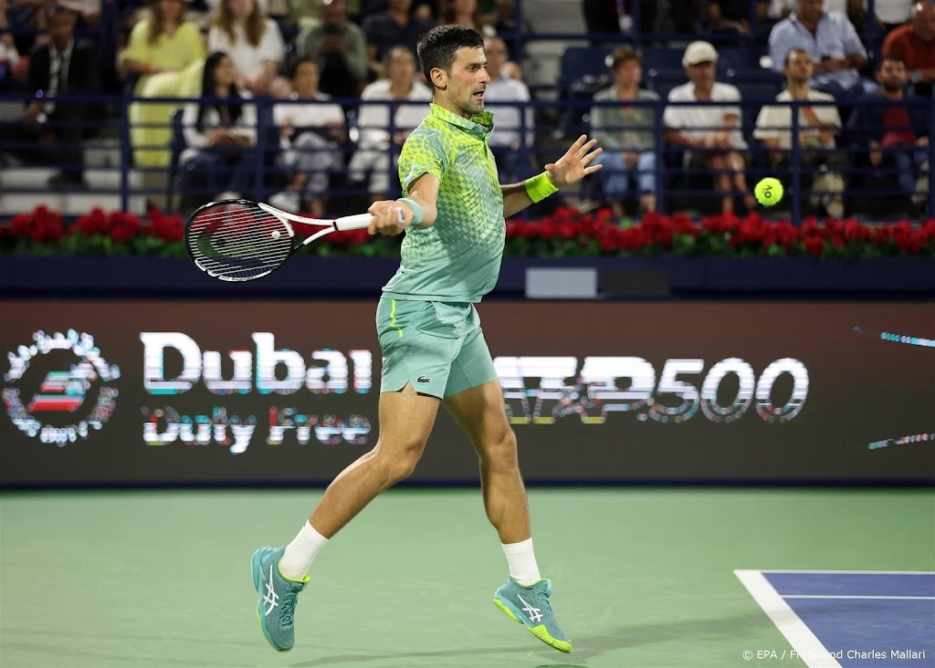 Djokovic terug op eerste plaats, Van de Zandschulp naar 31e plek