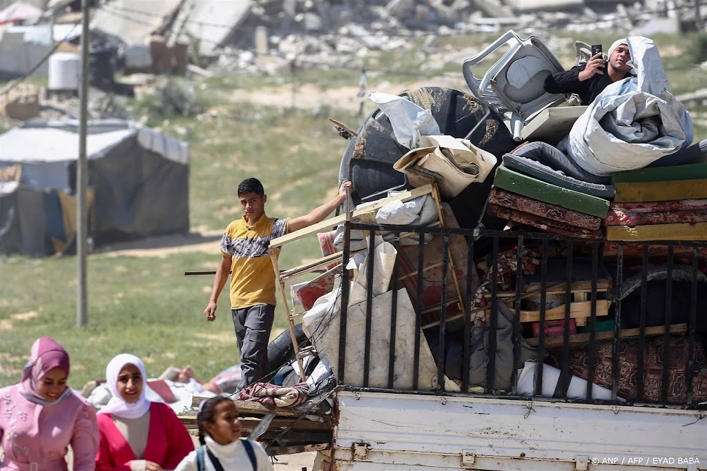 Honderdduizenden Gazanen gevlucht uit Rafah
