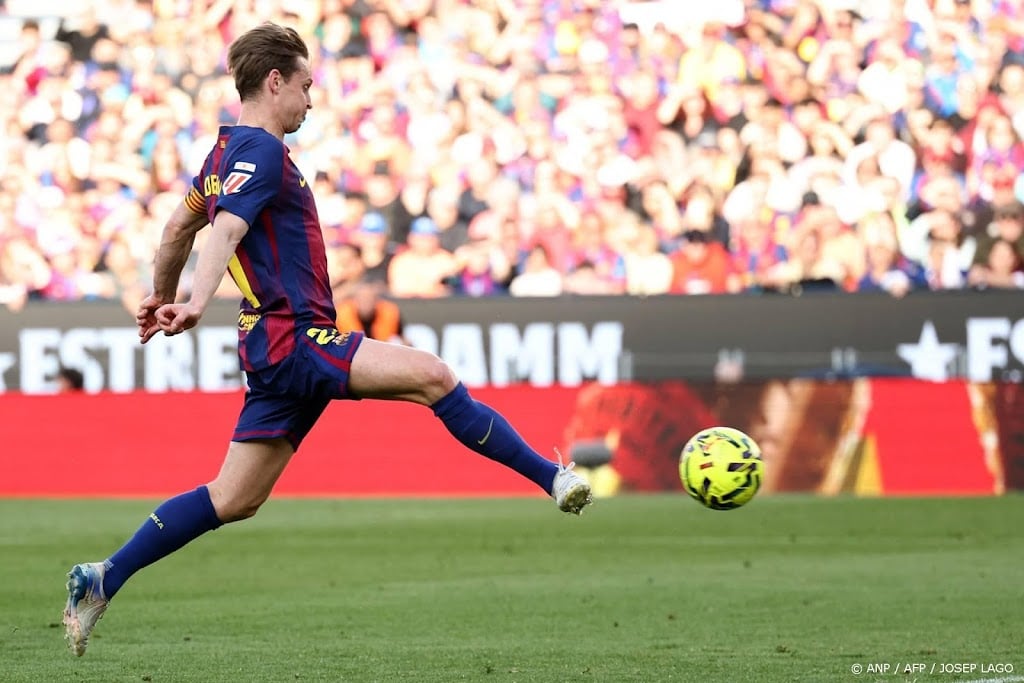 Oranje-international De Jong hervat volgende week groepstraining