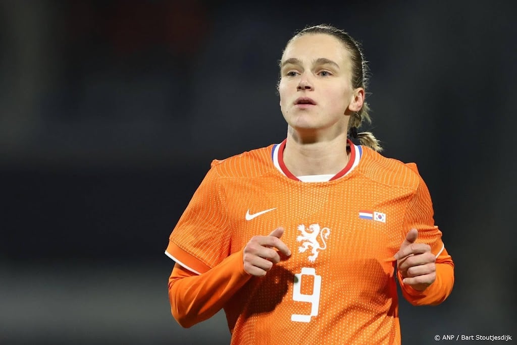 Spits Miedema mist WK-kwalificatiewedstrijden tegen Frankrijk