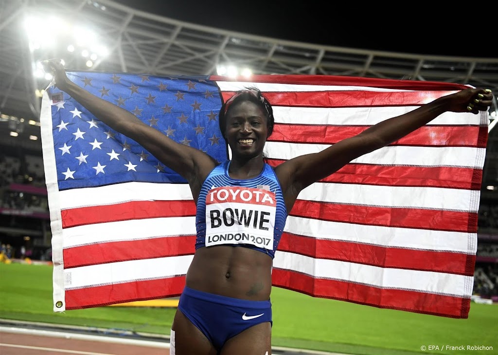 Amerikaanse sprintkampioene Bowie (32) overleden