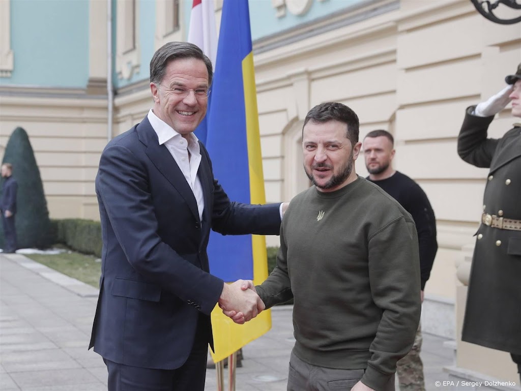 Zelensky overlegt in Den Haag met premier Rutte en geeft speech
