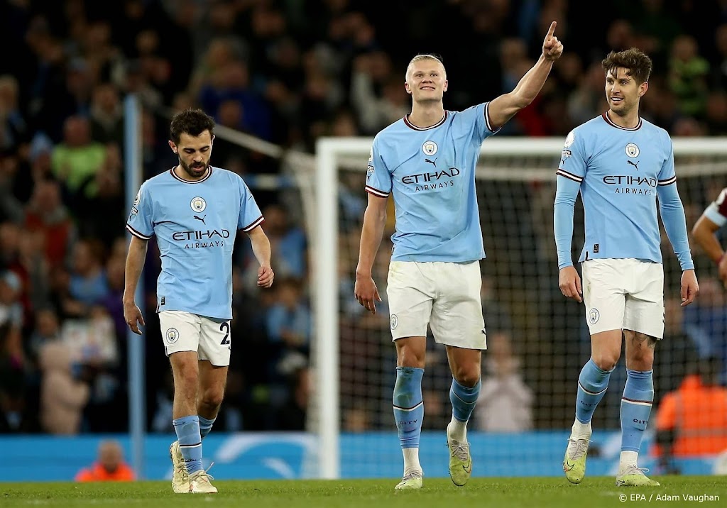 Spits Haaland breekt met 35e doelpunt record Premier League