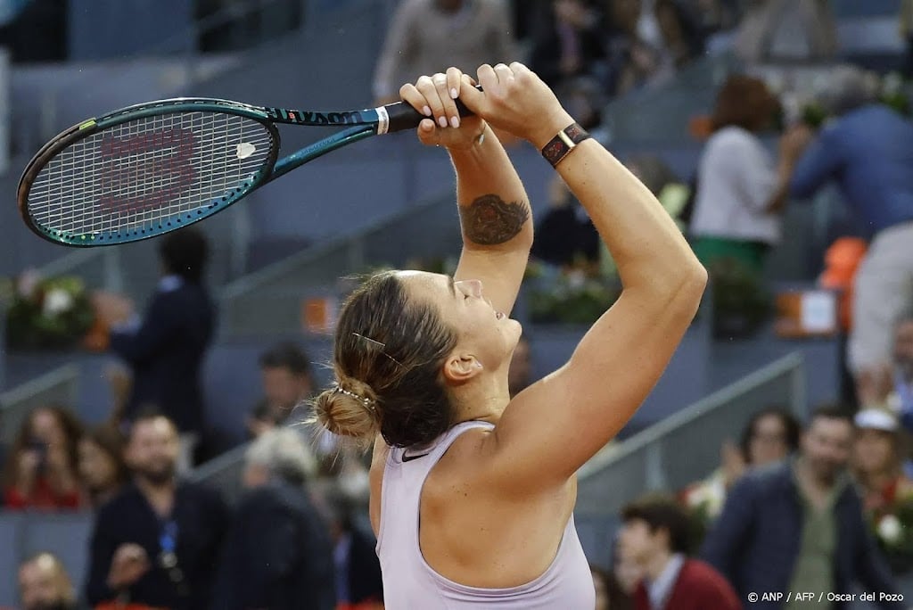 Sabalenka wint als ongenaakbare nummer 1 derde titel in Madrid 