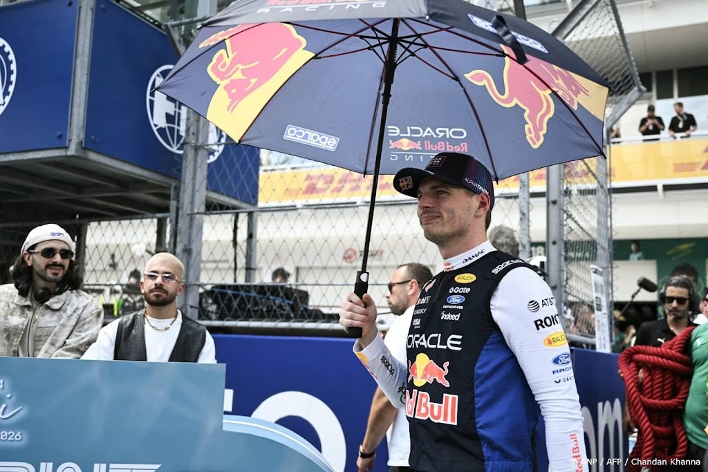 Verstappen zelf ook verrast door knappe kwalificatie in Miami