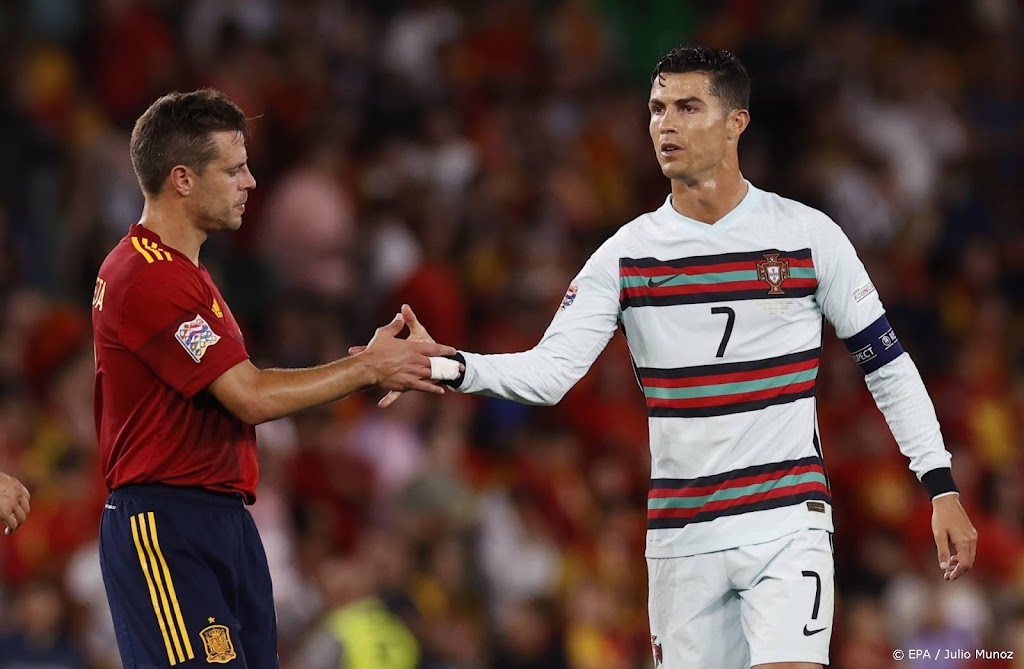 Portugese bondscoach Santos verdedigt reserverol Ronaldo