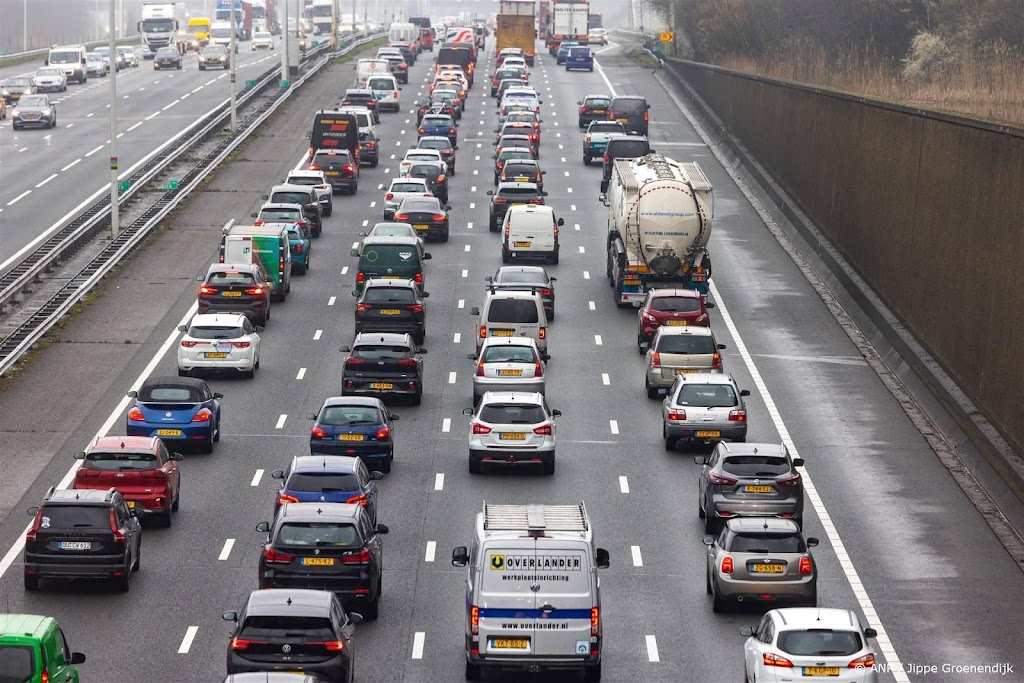 Al vroeg file op A12 door geplande werkzaamheden 