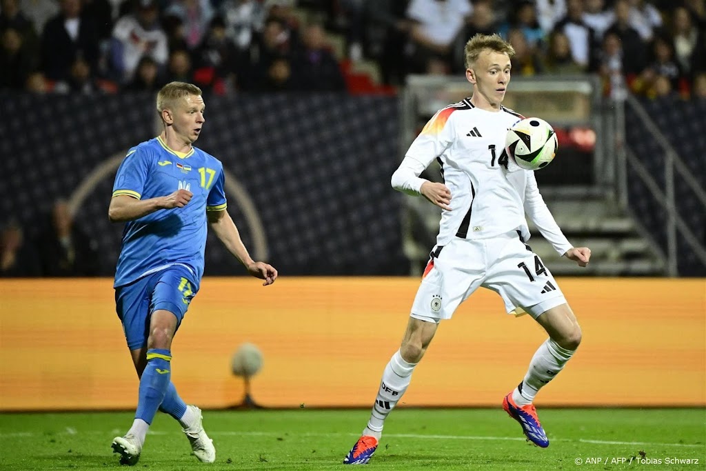 Duitsland speelt gelijk tegen Oekraïne (0-0)