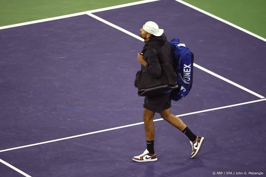 Australiër Kyrgios mist Wimbledon door blessure