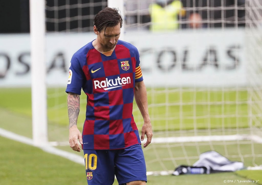 'Messi wil contract bij Barcelona niet verlengen'