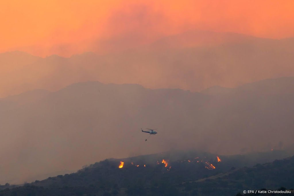 Cyprus vraagt om internationale hulp bij bestrijding natuurbrand
