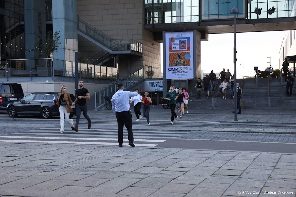 Slachtoffers bij schietpartij in winkelcentrum Kopenhagen 