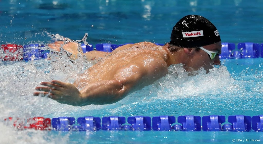 Korstanje verbetert ook Nederlands record op 50 meter vlinderslag