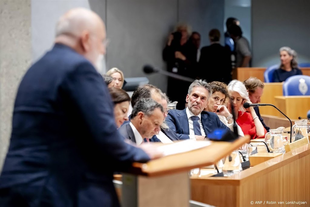 Kabinet-Schoof biedt valse hoop, vindt Timmermans