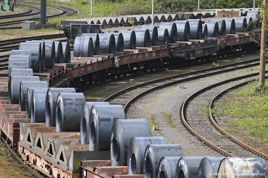 Goederenvervoer over spoor verder gedaald