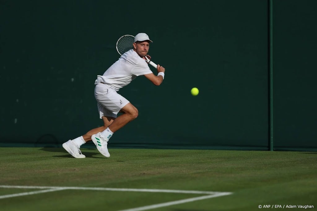 Tennissers Van de Zandschulp en Griekspoor klaar op Wimbledon
