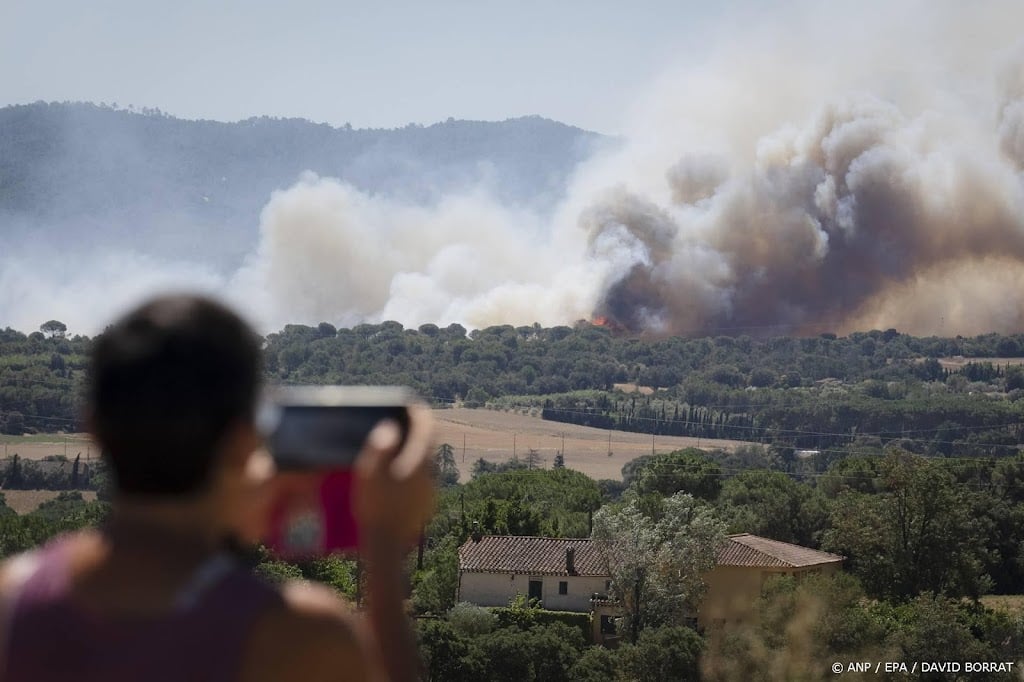 Bosbrand bij Costa Brava nog niet onder controle