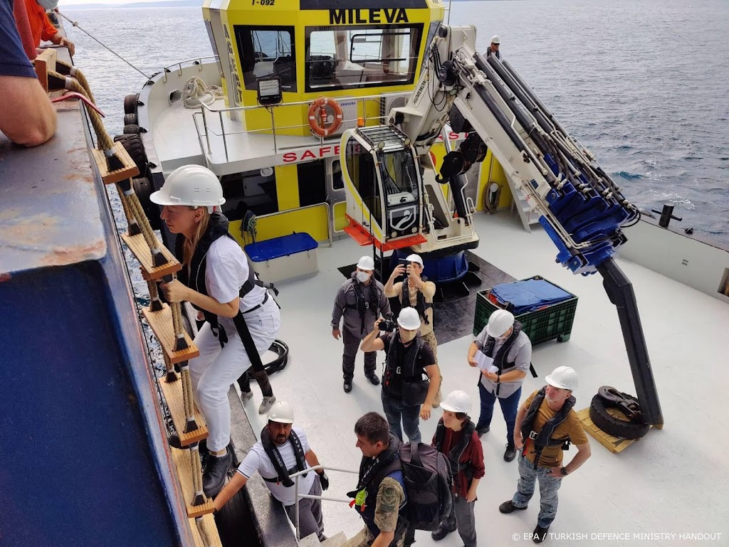 Eerste vrachtschip uit Odessa sinds 'graandeal' geïnspecteerd