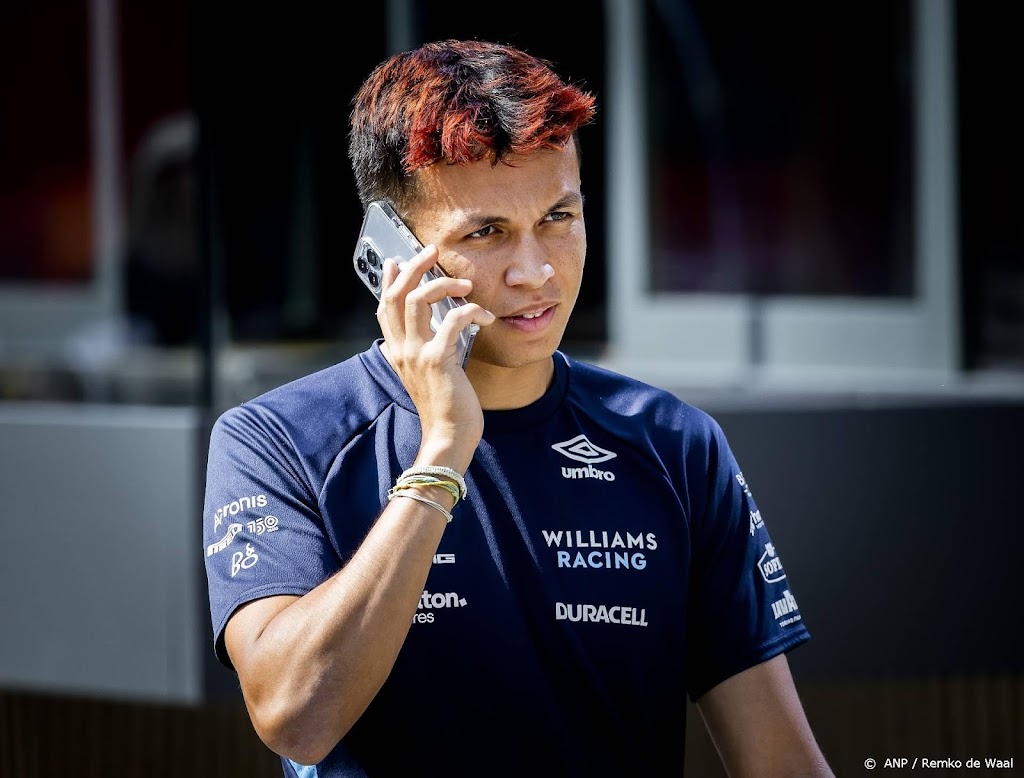 Albon rijdt ook komende jaren in Formule 1 voor Williams