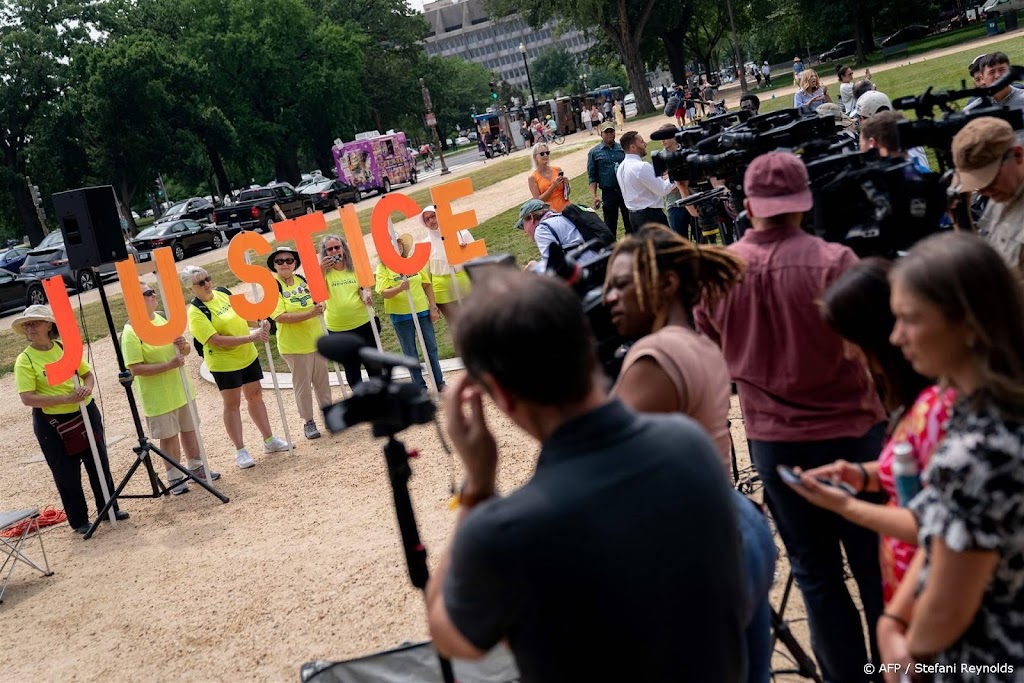 Trump strijdlustig voor nieuw proces: verkiezing was frauduleus