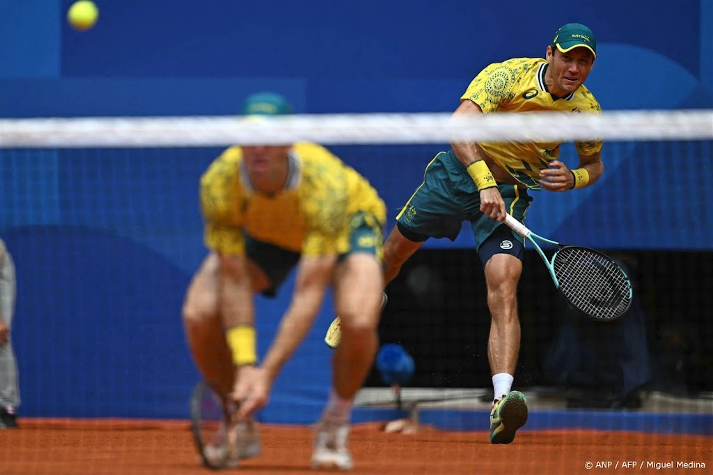 Tennissers Ebden en Peers winnen goud in het mannendubbelspel