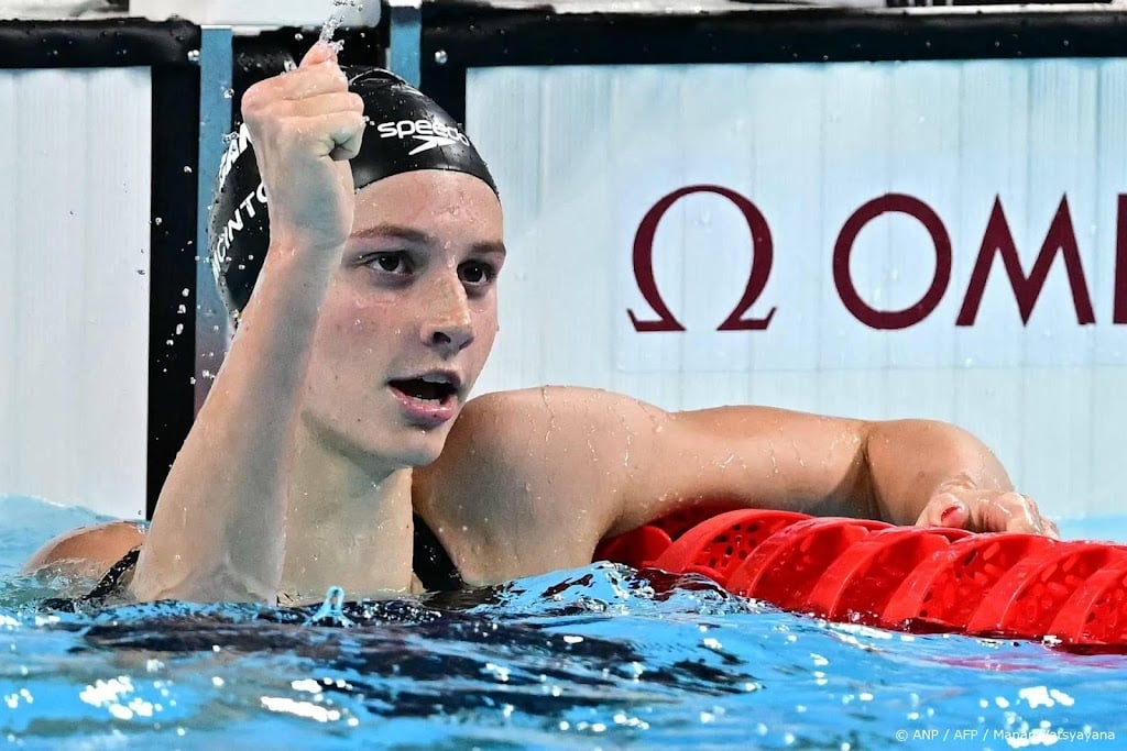 Canadese McIntosh (17) pakt derde zwemtitel van deze Spelen