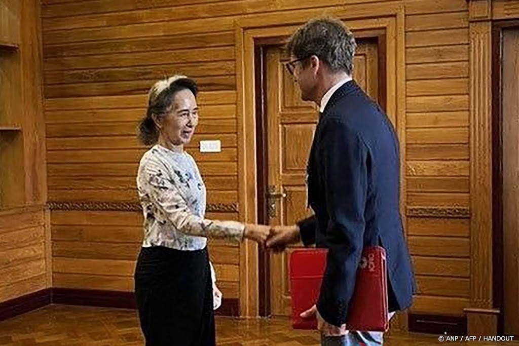 Rode Kruis bezoekt afgezette Myanmarese leider Aung ⁠San Suu ​Kyi