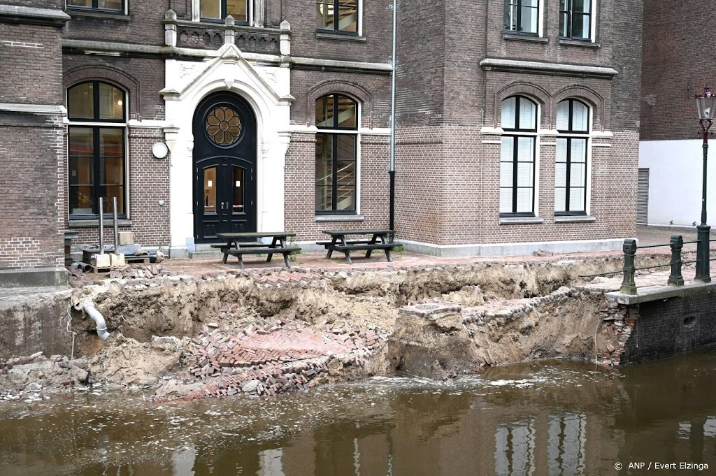 UvA zette kade Grimburgwal al eerder af na verzakking 