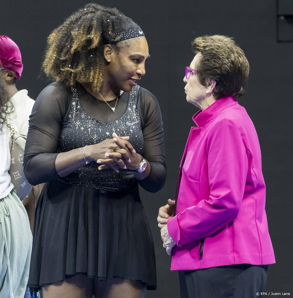 Tennissers noemen invloed Serena Williams op sport immens  