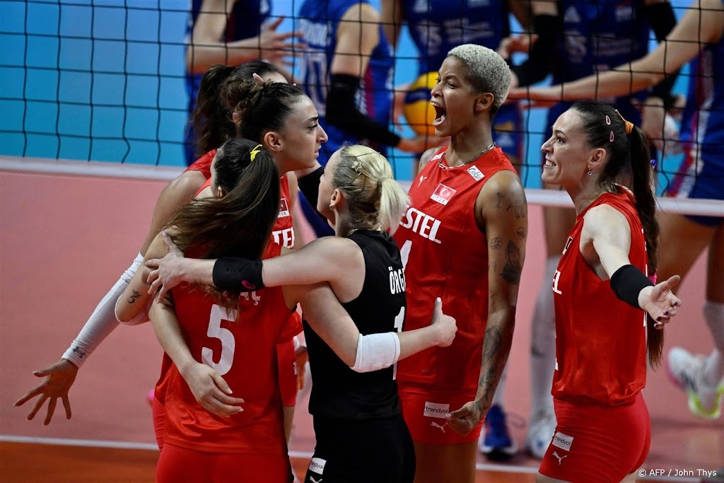 Eerste Europese titel voor Turkse volleybalsters