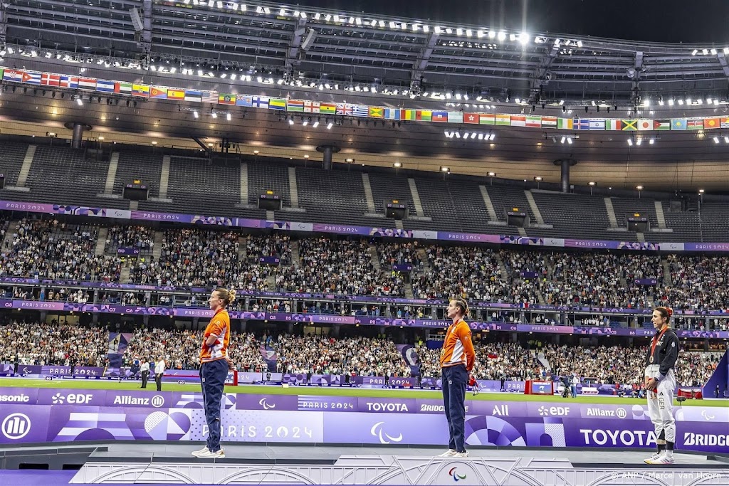 Nederland zakt plaats in klassement Paralympics na twee keer goud