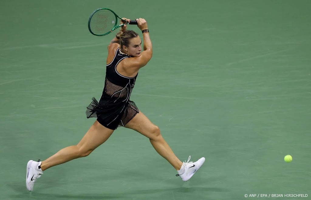 Tennisster Sabalenka met overmacht naar derde ronde US Open