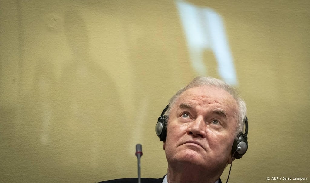 Lichaam Mladić aangekomen in Servië