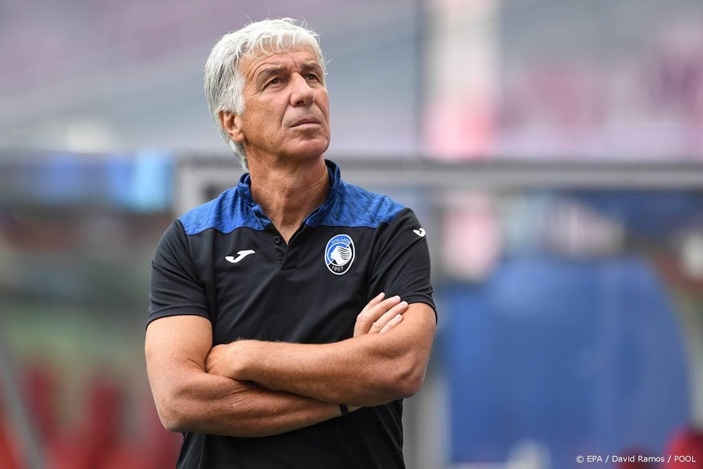 Atalanta schrapt perspraatje coach Gasperini wegens coronageval