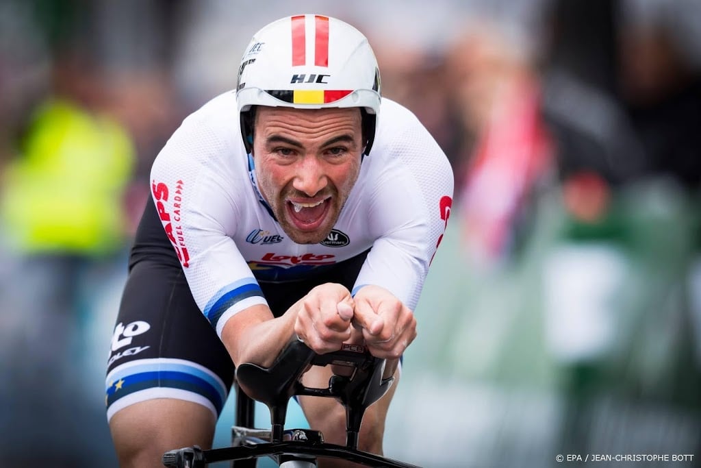 Campenaerts boos na val in tijdrit Giro