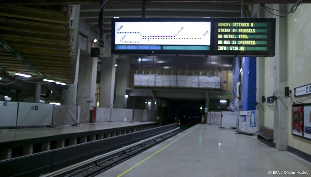 Belgische treinen woensdag stil door staking
