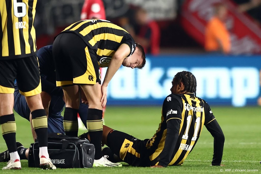 Seizoen Vitesse-speler Fofana ten einde door zware knieblessure